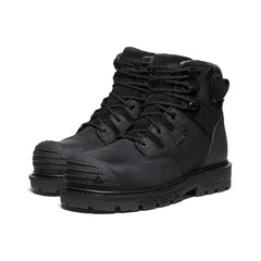 Men's Camden 6" Waterproof Boot (Carbon Toe)  |  Black/Black