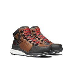 Men's Red Hook Waterproof Boot (Carbon Toe)  |  Tobacco/Black