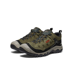 Men's Targhee IV Vented Hiking Shoe  |  Dark Olive/Gold Flame