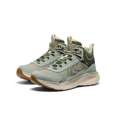 Women's Leiki Waterproof Leather Hiking Boot  |  Iceberg Green/Bronze Green