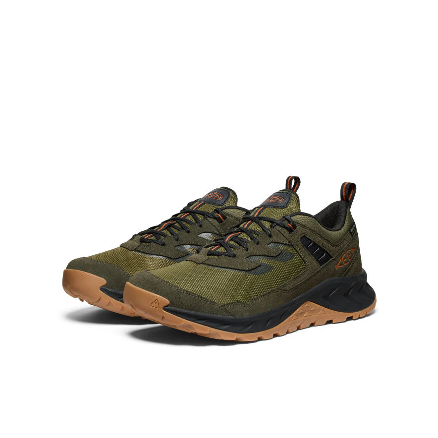 Men's Hightrail Waterproof Hiking Shoe  |  Winter Moss/Gold Flame