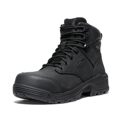 Men's Evanston 6" Waterproof Boot (Carbon Toe)  |  Black/Black