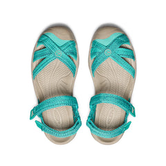 Women's Bali Strap Sandal  |  Bright Aqua