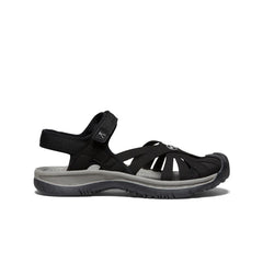 Women's Rose Sandal  |  Black/Neutral Gray
