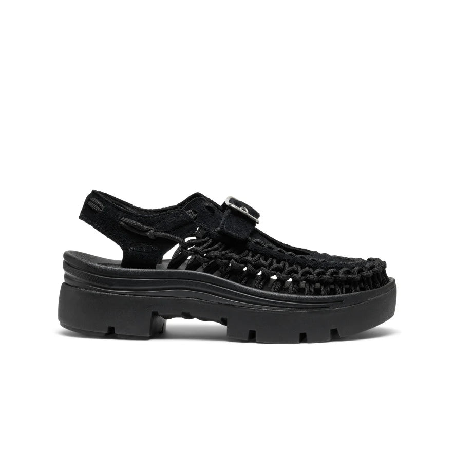All Gender UNEEK PLT Mary Jane Sneaker  |  Black/Black