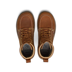 Men's Liberty 8" Waterproof Boot (Soft Toe)  |  Leather Brown/Birch