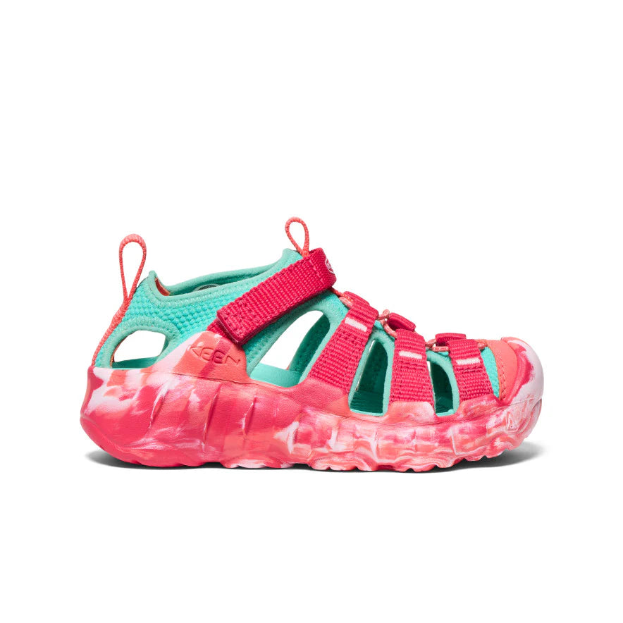 Little Kids' Hyperport H2 Sandal  |  Raspberry/Pool Blue