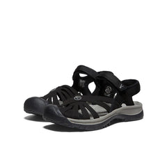 Women's Rose Sandal  |  Black/Neutral Gray
