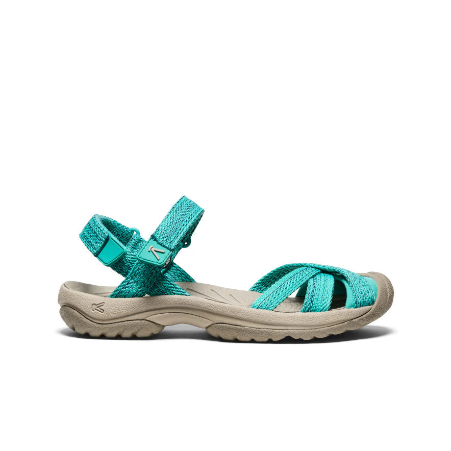 Women's Bali Strap Sandal  |  Bright Aqua