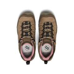 Women's Targhee IV Waterproof Hiking Shoe  |  Brindle/Nostalgia Rose