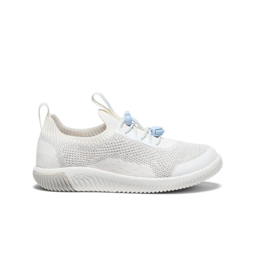 Little Kids' KNX Knit Sneaker  |  Star White/Skyway