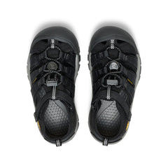 Little Kids' Newport H2  |  Black/KEEN Yellow