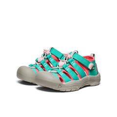 Little Kids' Newport H2  |  Bright Aqua/Giggle Pink