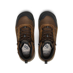 Women's Skokie Waterproof Work Boot (Soft Toe)  |  Bison/Black