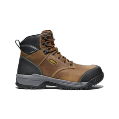Men's Evanston 6" Insulated Waterproof Boot (Carbon Toe)  |  Bison/Black